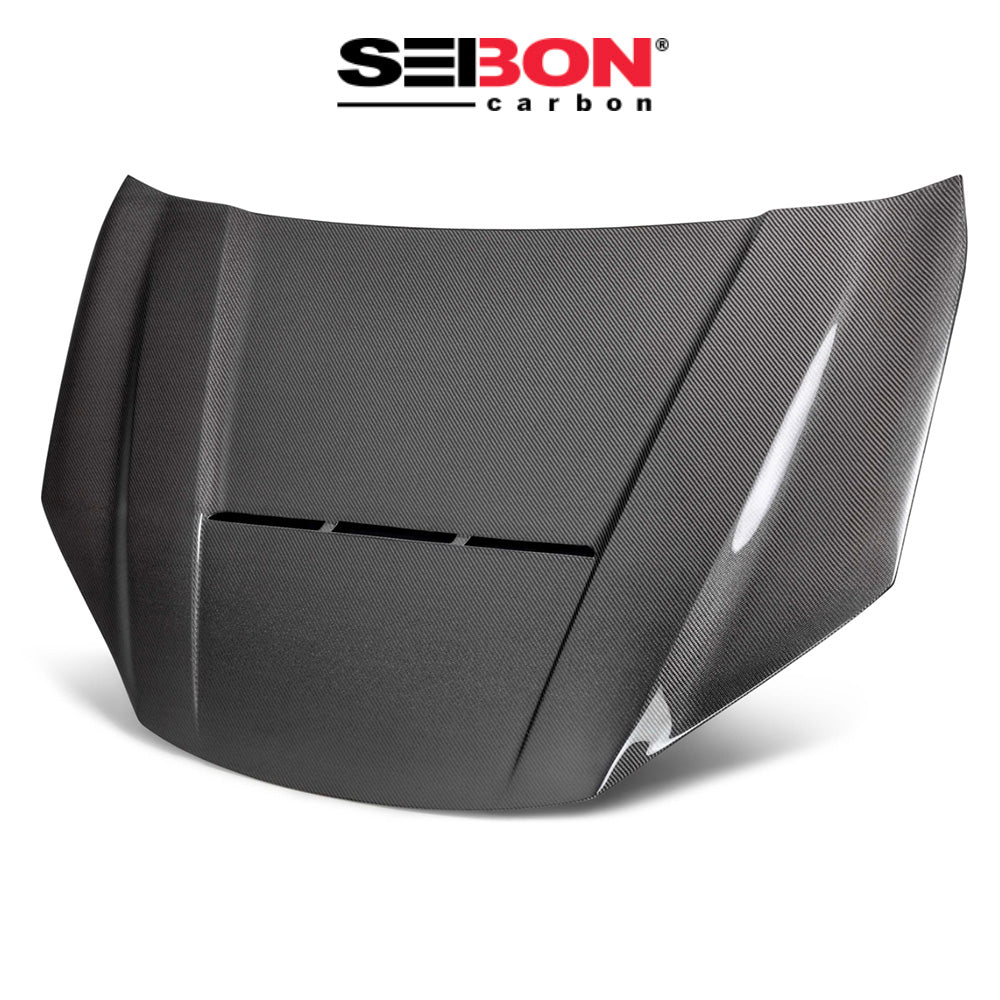 2023-2025年式トヨタ プリウス(Toyota Prius)用 セイボンカーボン VTスタイル カーボンファイバー製ボンネット　Seibon Carbon VT-Style Carbon Fiber Hood For 2023-2025 Toyota Prius / Prius Prime (消費税、送料込み)