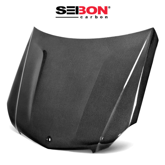 2012-2015年式メルセデス ベンツ Ｃ６３用 セイボンカーボン 純正スタイル カーボンファイバー製ボンネット　Seibon Carbon OE-Style Carbon Fiber Hood For 2012-2015 Mercedes Benz C63 (消費税、送料込み)