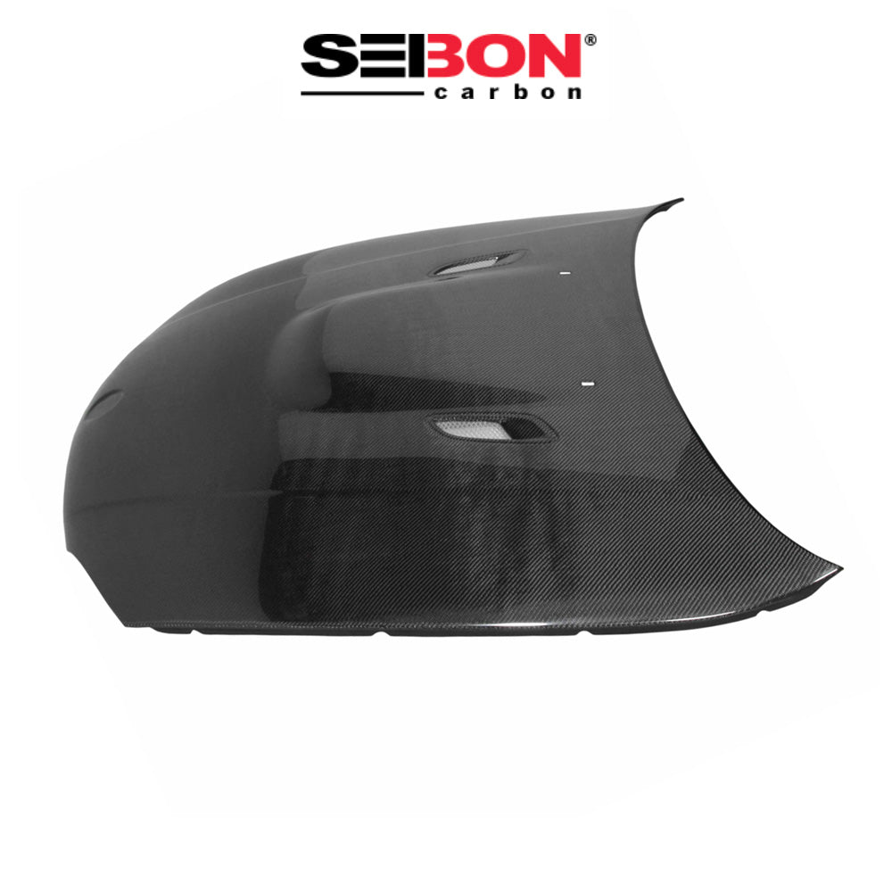 2008-2013年式ＢＭＷ １シリーズ用 セイボンカーボン BMスタイル カーボンファイバー製ボンネット　Seibon Carbon BM-Style Carbon Fiber Hood For 2008-2013 BMW E82 2DR/HB (消費税、送料込み)