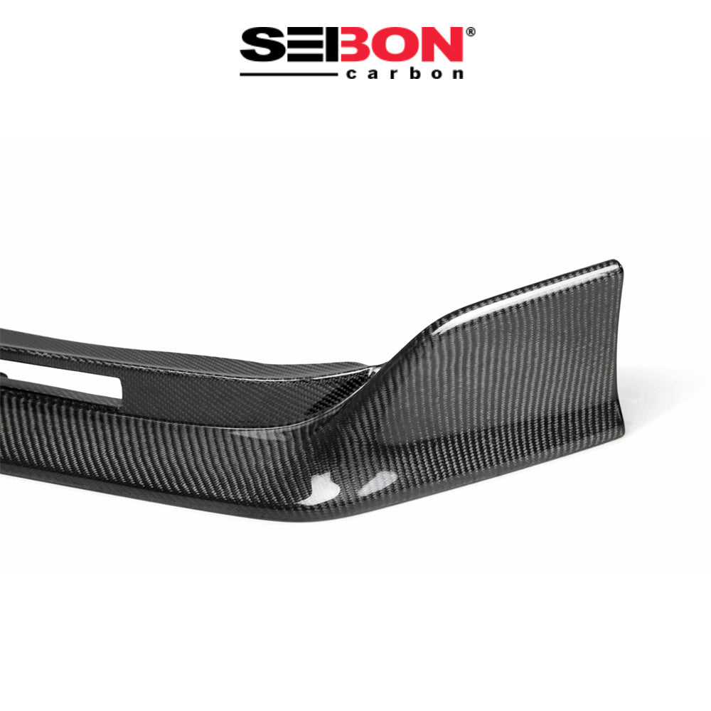 2017-2021年式 ホンダ シビック タイプＲ用 セイボンカーボン TAスタイル カーボンファイバー製フロントリップ　Seibon Carbon TA-Style Carbon Fiber Front Lip For 2017-2021 Honda Civic Type R (消費税、送料込み)