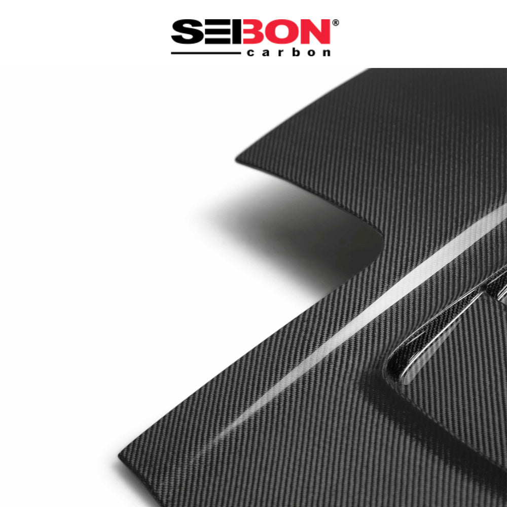 1991-2001年式 ホンダ ＮＳＸ用 セイボンカーボン CWスタイル カーボンファイバー製ボンネット　Seibon Carbon CW-Style Carbon Fiber Hood For 1991-2001 Acura NSX (消費税、送料込み)