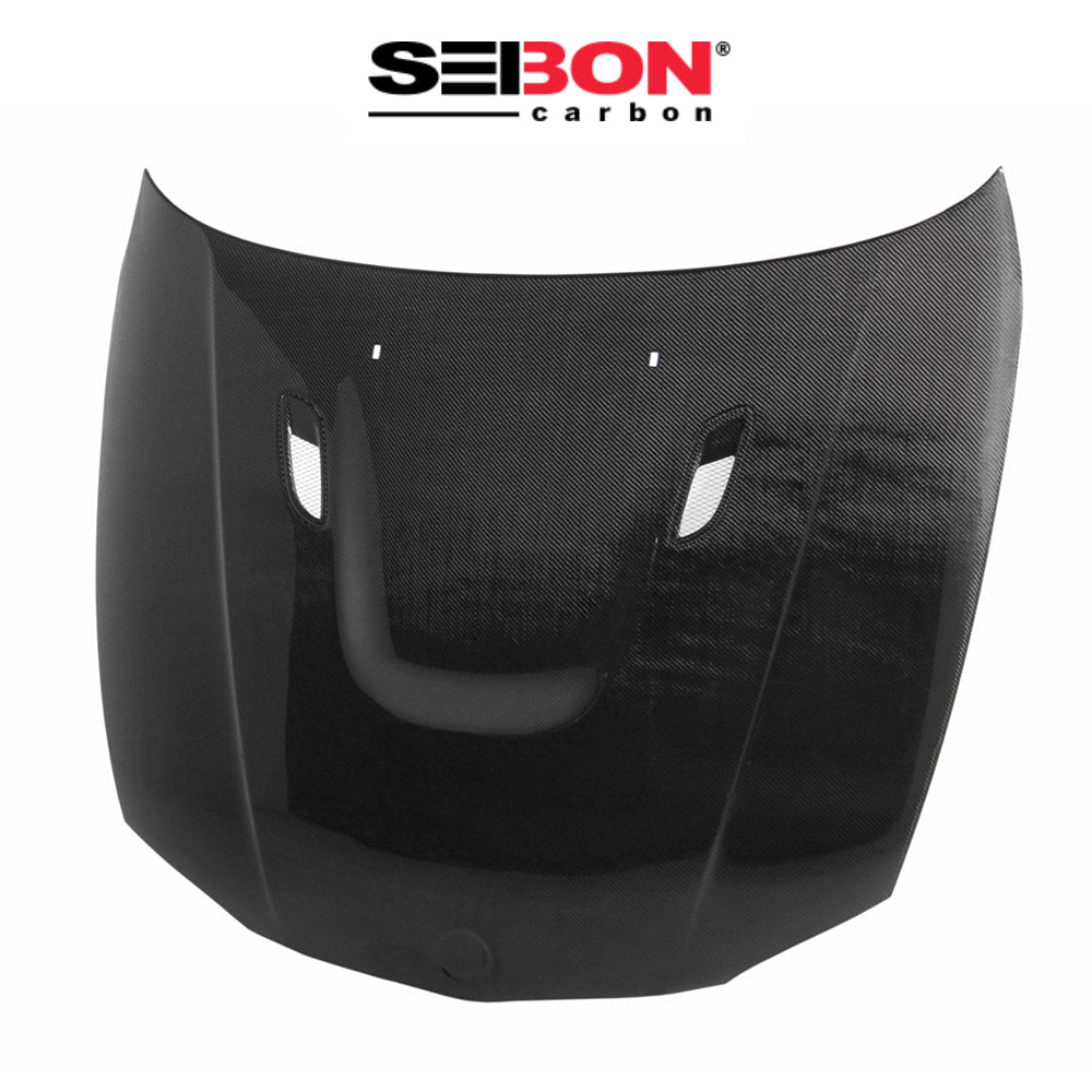 2008-2013年式ＢＭＷ １シリーズ用 セイボンカーボン BMスタイル カーボンファイバー製ボンネット　Seibon Carbon BM-Style Carbon Fiber Hood For 2008-2013 BMW E82 2DR/HB (消費税、送料込み)