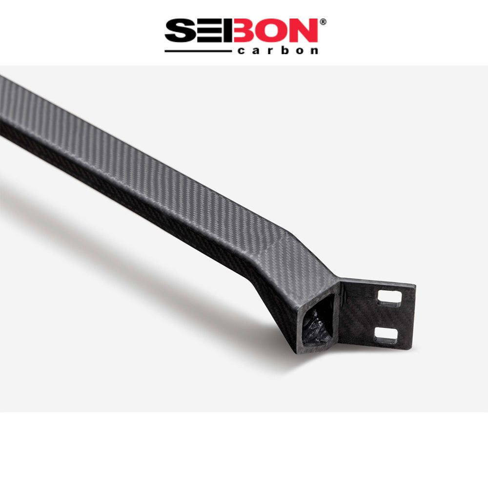 2023-2025年式 ホンダ シビック タイプＲ用 セイボンカーボン カーボンファイバー製リアストラットブレース　Carbon Fiber Rear Strut Brace For 2023-2025 Honda Civic Type R (送料無料)