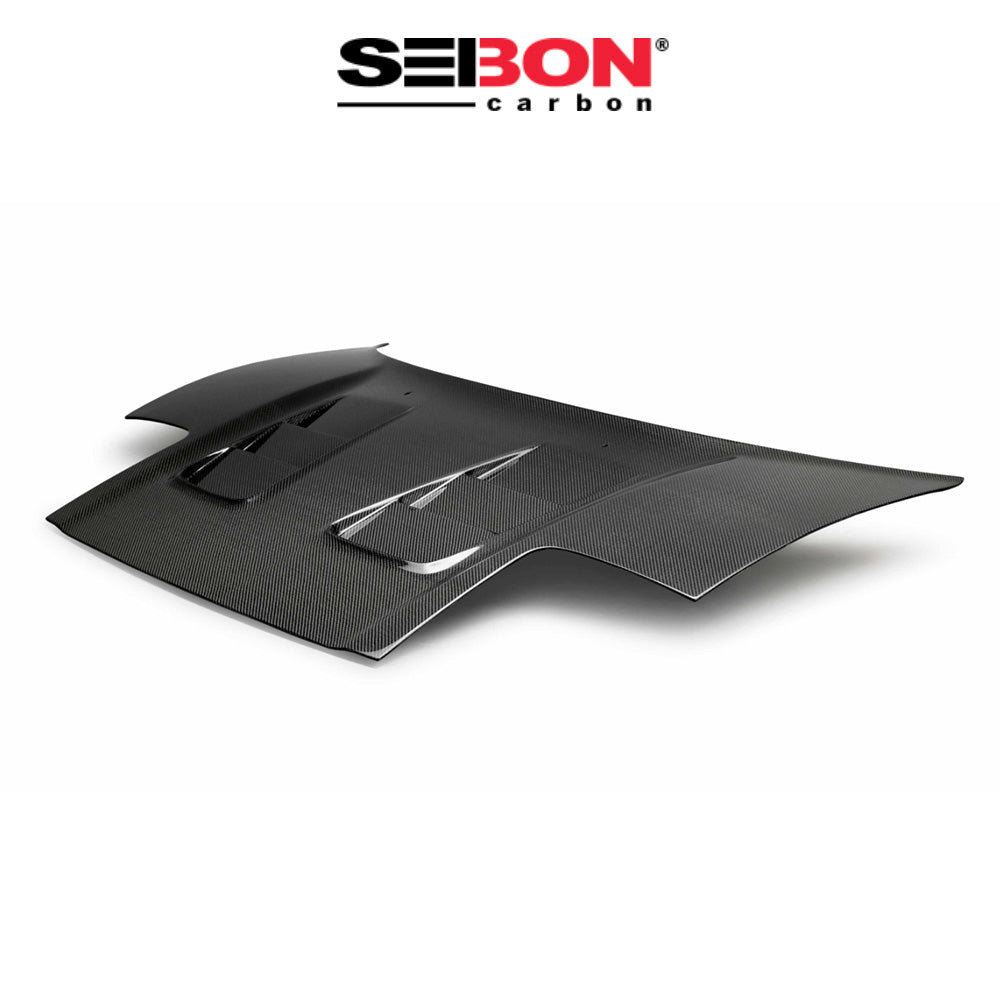 1991-2001年式 ホンダ ＮＳＸ用 セイボンカーボン CWスタイル カーボンファイバー製ボンネット　Seibon Carbon CW-Style Carbon Fiber Hood For 1991-2001 Acura NSX (消費税、送料込み)