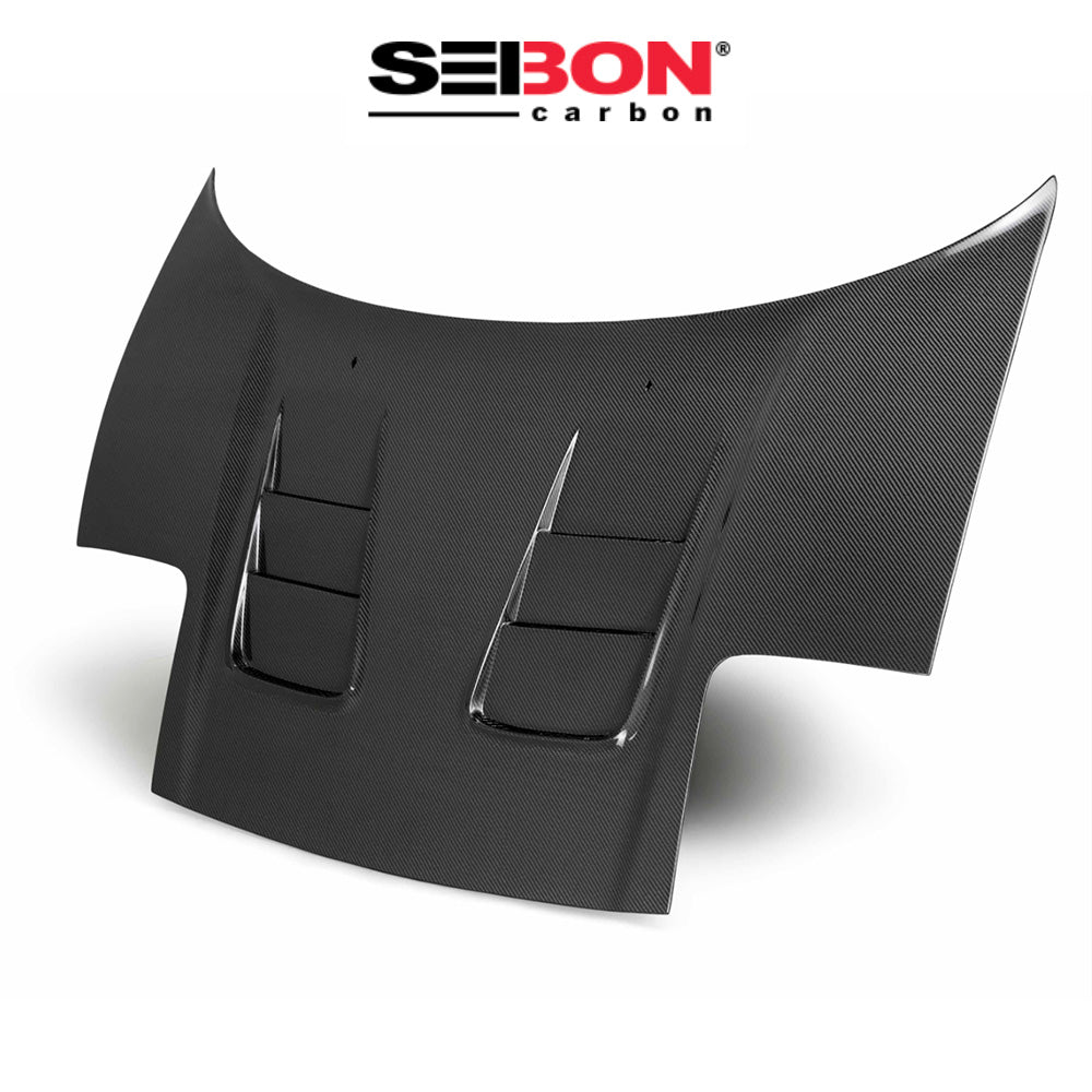 1991-2001年式 ホンダ ＮＳＸ用 セイボンカーボン CWスタイル カーボンファイバー製ボンネット　Seibon Carbon CW-Style Carbon Fiber Hood For 1991-2001 Acura NSX (消費税、送料込み)