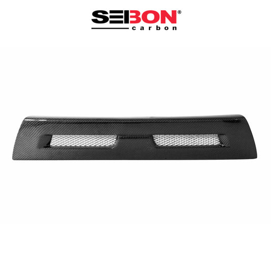2008-2015年式 三菱 ランサーエボリューション用 セイボンカーボン カーボンファイバー フロントグリル Seibon Carbon Carbon Fiber Front Grille For 2008-2015 Mitsubishi Lancer EVO X (送料無料)