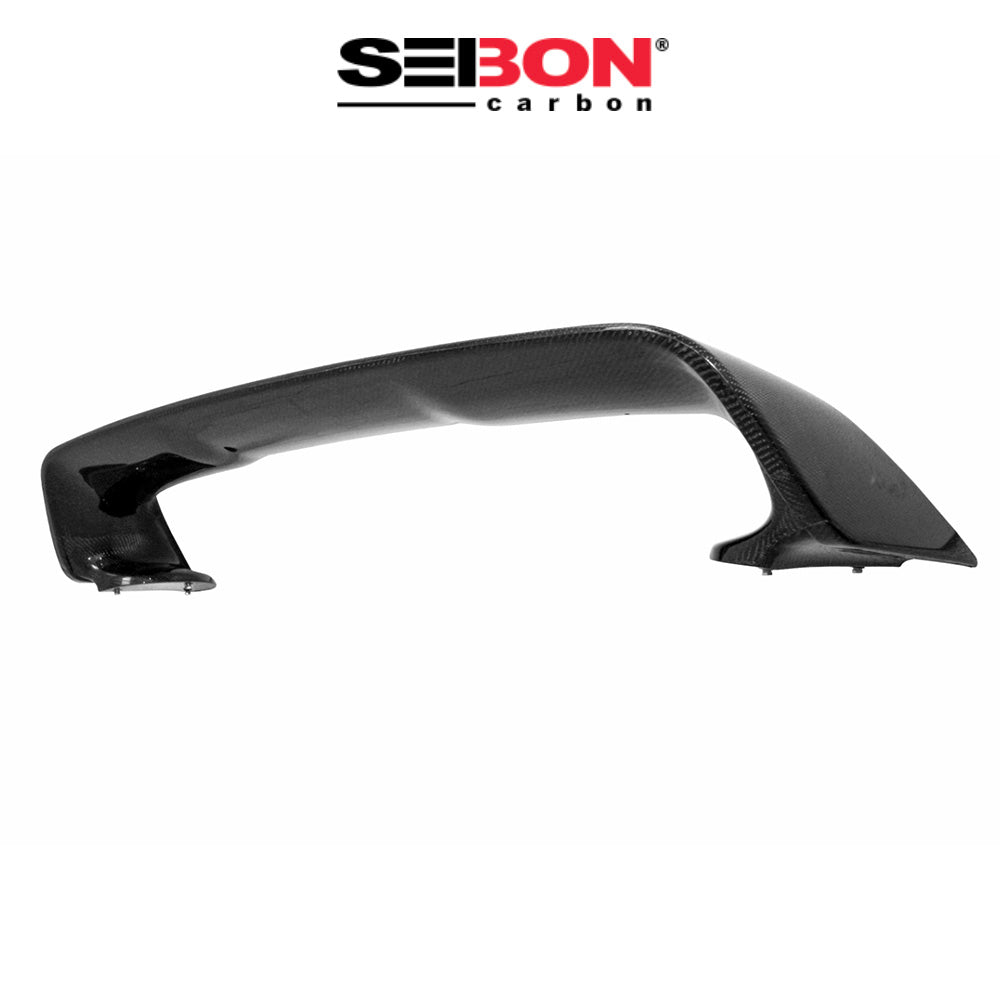 2008-2015年式 三菱 ランサーエボリューション用 セイボンカーボン カーボンファイバー OEMスタイル リアスポイラー Seibon Carbon OEM-Style Carbon Fiber Rear Spoiler For 2008-2015 Mitsubishi Lancer EVO X (送料無料)