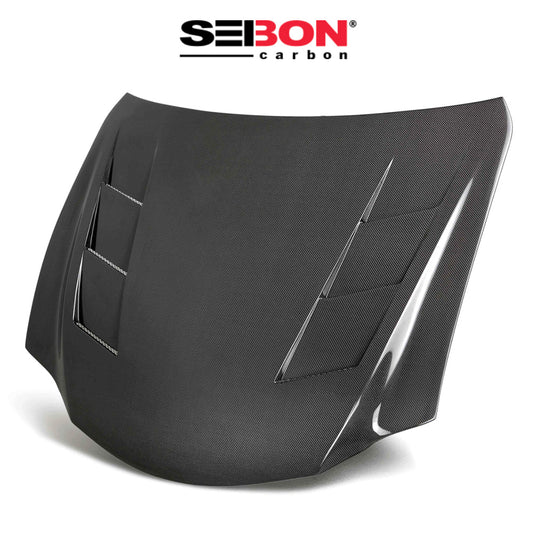 2017-2024年式 レクサス RC(RC300, RC350)用 セイボンカーボン TSスタイル カーボンファイバー製ボンネット　Seibon Carbon TS-Style Carbon Fiber Hood For 2017-2022 Lexus RC (消費税、送料込み)