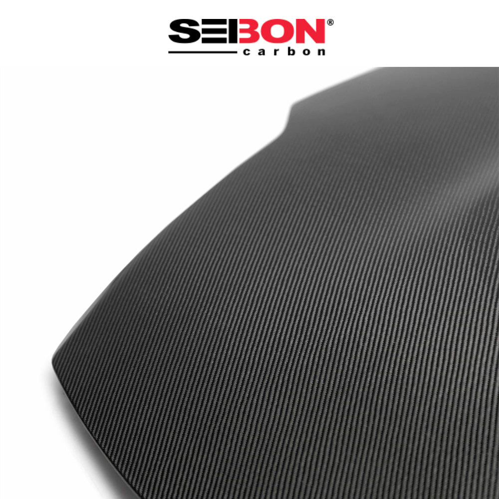 2003-2008年式日産フェアレディＺ用 セイボンカーボン 純正スタイル カーボンファイバー製ボンネット　Seibon Carbon OEM-Style Carbon Fiber Hood For 2007-2008 Nissan 350Z (Also Fits 2003-2006 Models) (消費税、送料込み)