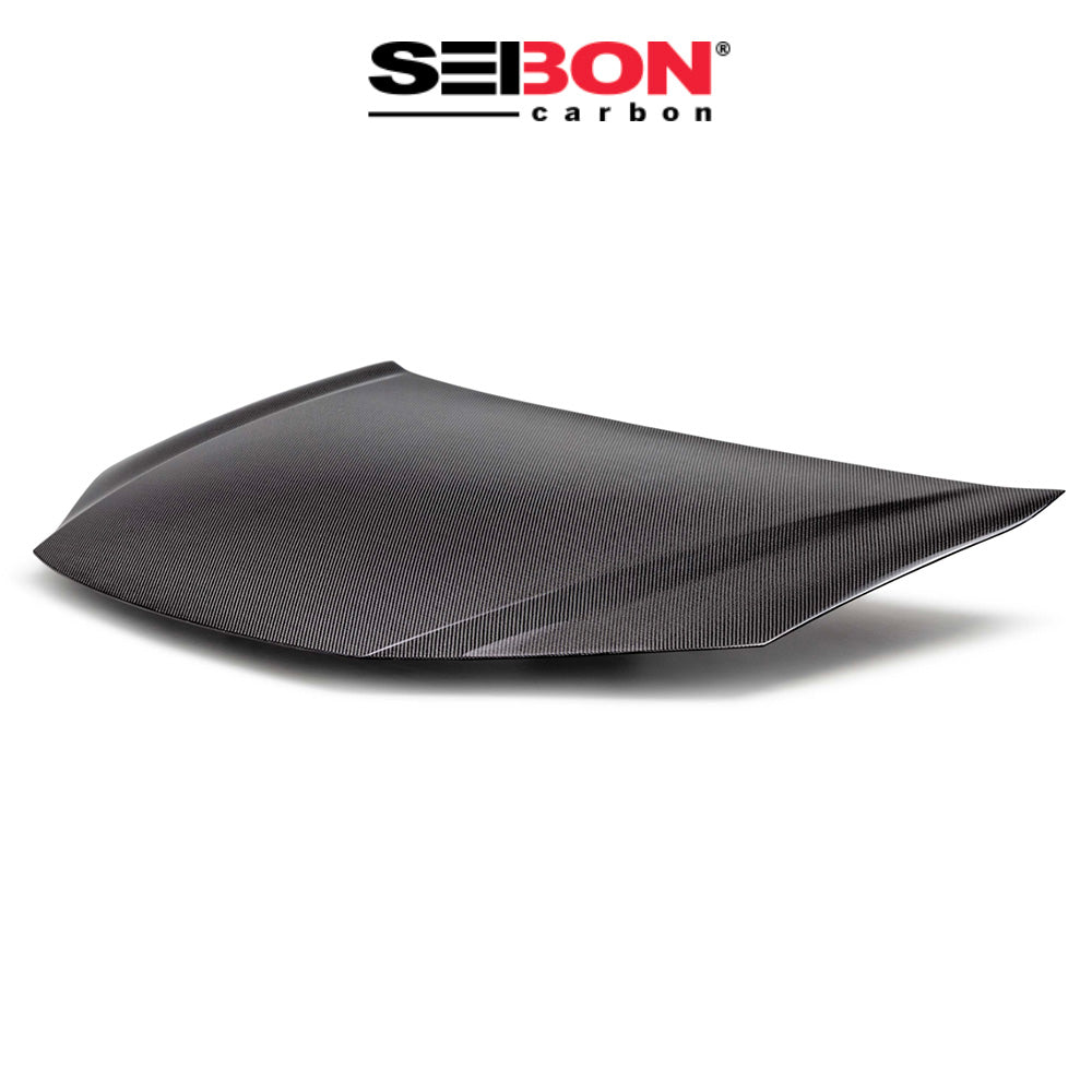 2023-2025年式トヨタ プリウス(Toyota Prius)用 セイボンカーボン 純正スタイル カーボンファイバー製ボンネット　Seibon Carbon OEM-Style Carbon Fiber Hood For 2023-2025 Toyota Prius / Prius Prime (消費税、送料込み)