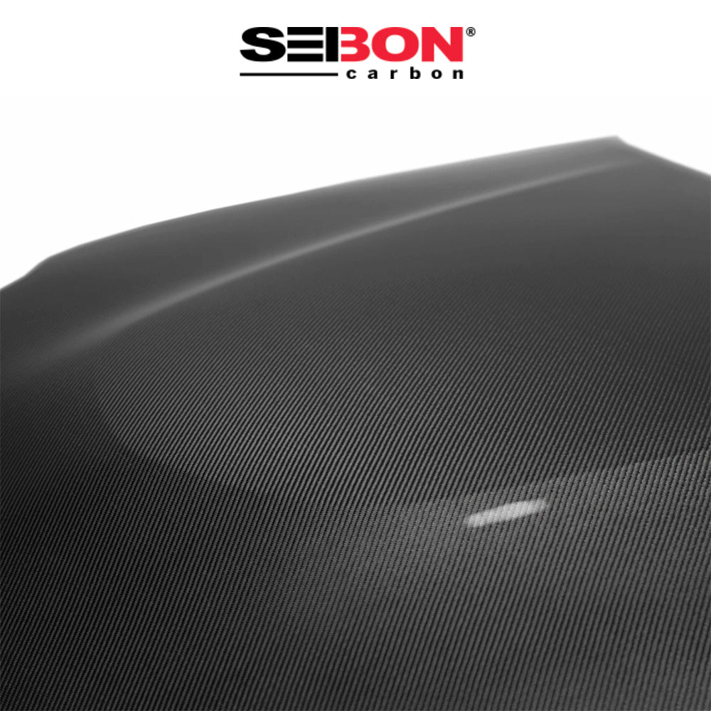 2003-2008年式日産フェアレディＺ用 セイボンカーボン 純正スタイル カーボンファイバー製ボンネット　Seibon Carbon OEM-Style Carbon Fiber Hood For 2007-2008 Nissan 350Z (Also Fits 2003-2006 Models) (消費税、送料込み)