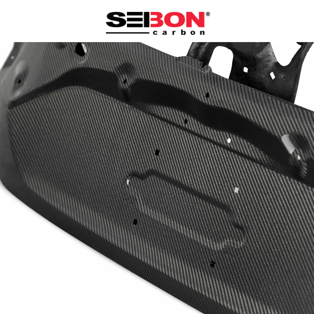 2017-2021年式 ホンダ シビック タイプＲ用 セイボンカーボン カーボンファイバー製トランクカバー　Seibon Carbon Carbon Fiber Trunk Lid For 2017-2021 Honda Civic Type R Hatchback (消費税、送料込み)