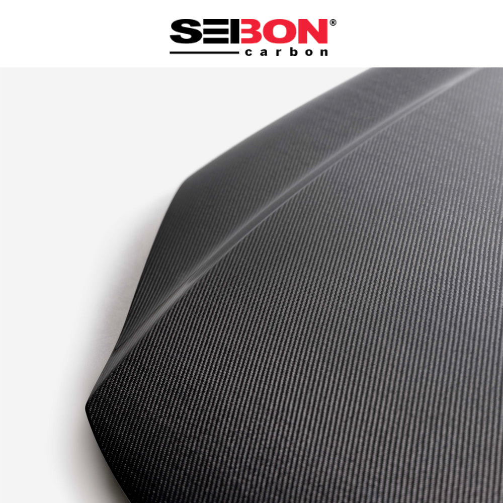 2023-2025年式トヨタ プリウス(Toyota Prius)用 セイボンカーボン 純正スタイル カーボンファイバー製ボンネット　Seibon Carbon OEM-Style Carbon Fiber Hood For 2023-2025 Toyota Prius / Prius Prime (消費税、送料込み)