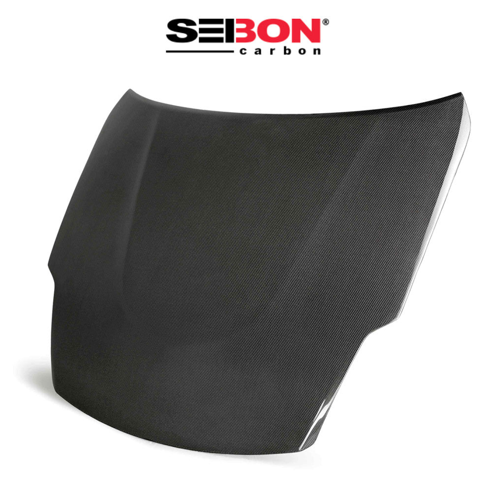 2003-2008年式日産フェアレディＺ用 セイボンカーボン 純正スタイル カーボンファイバー製ボンネット　Seibon Carbon OEM-Style Carbon Fiber Hood For 2007-2008 Nissan 350Z (Also Fits 2003-2006 Models) (消費税、送料込み)