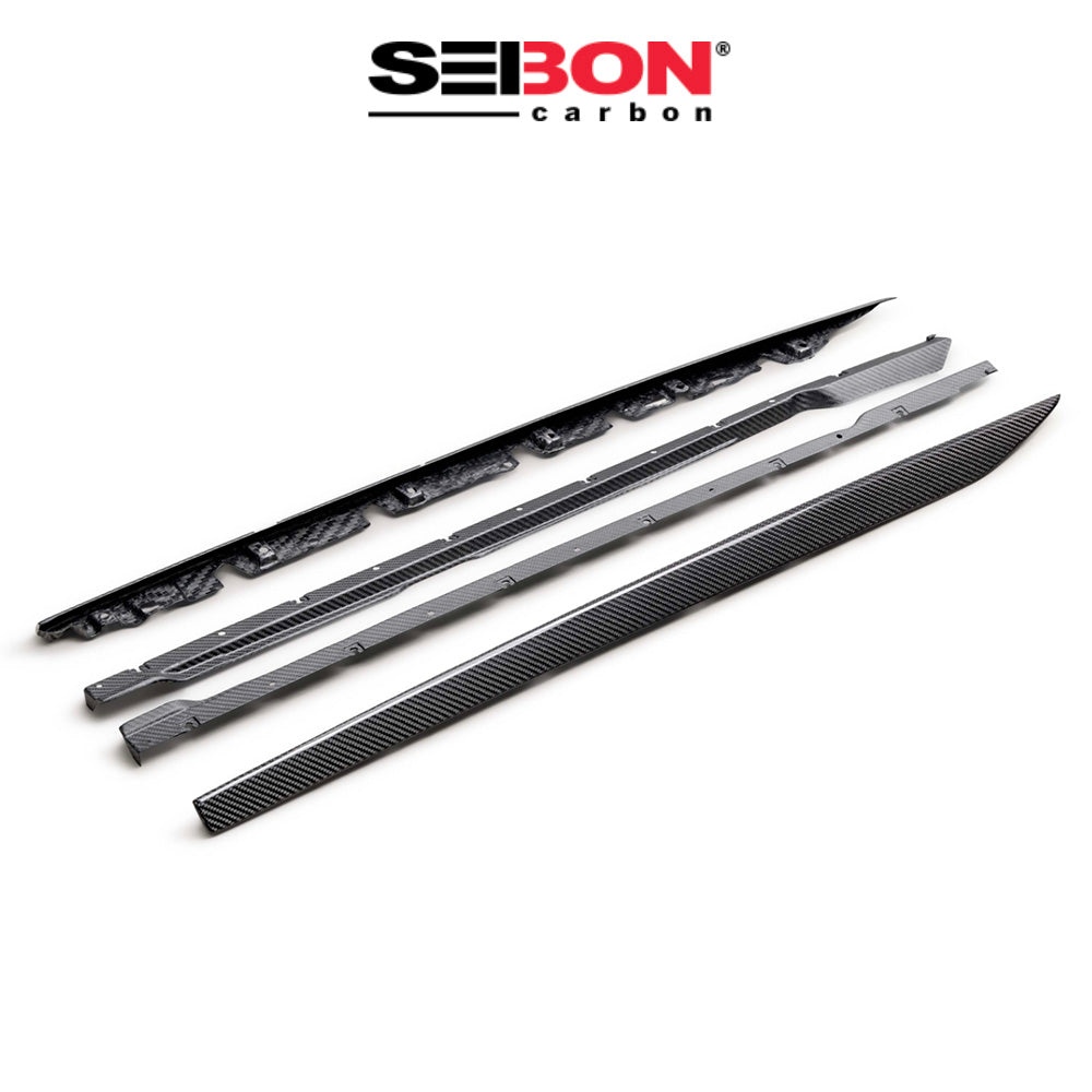 2023-2025年式 日産 フェアレディ Z用 セイボンカーボン カーボンファイバー リアルーフトリムセット Seibon Carbon Carbon Fiber Rear Roof Trim For 2023-2025 Nissan Z (送料無料)