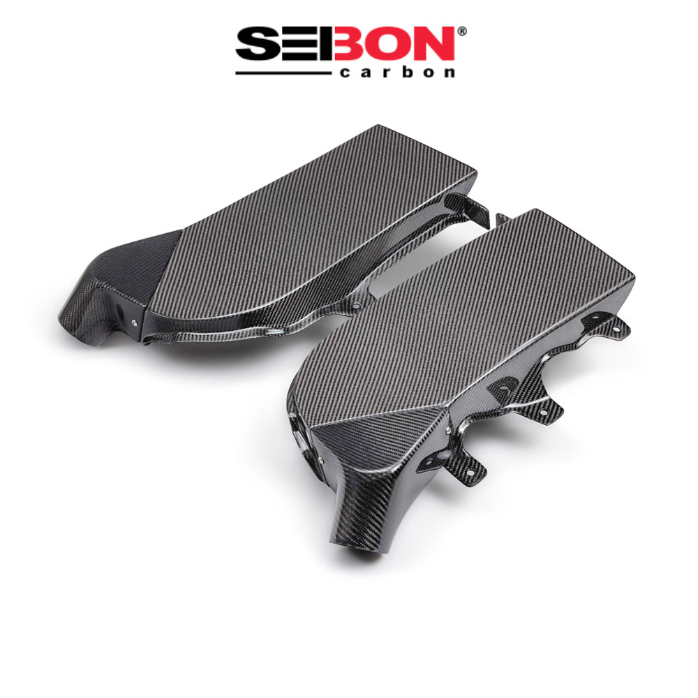 2023-2025年式 日産 フェアレディ Z用 セイボンカーボン カーボンファイバー クーリングダクトセット Seibon Carbon Carbon Fiber Brake Cooling Duct For 2023-2025 Nissan Z (送料無料)
