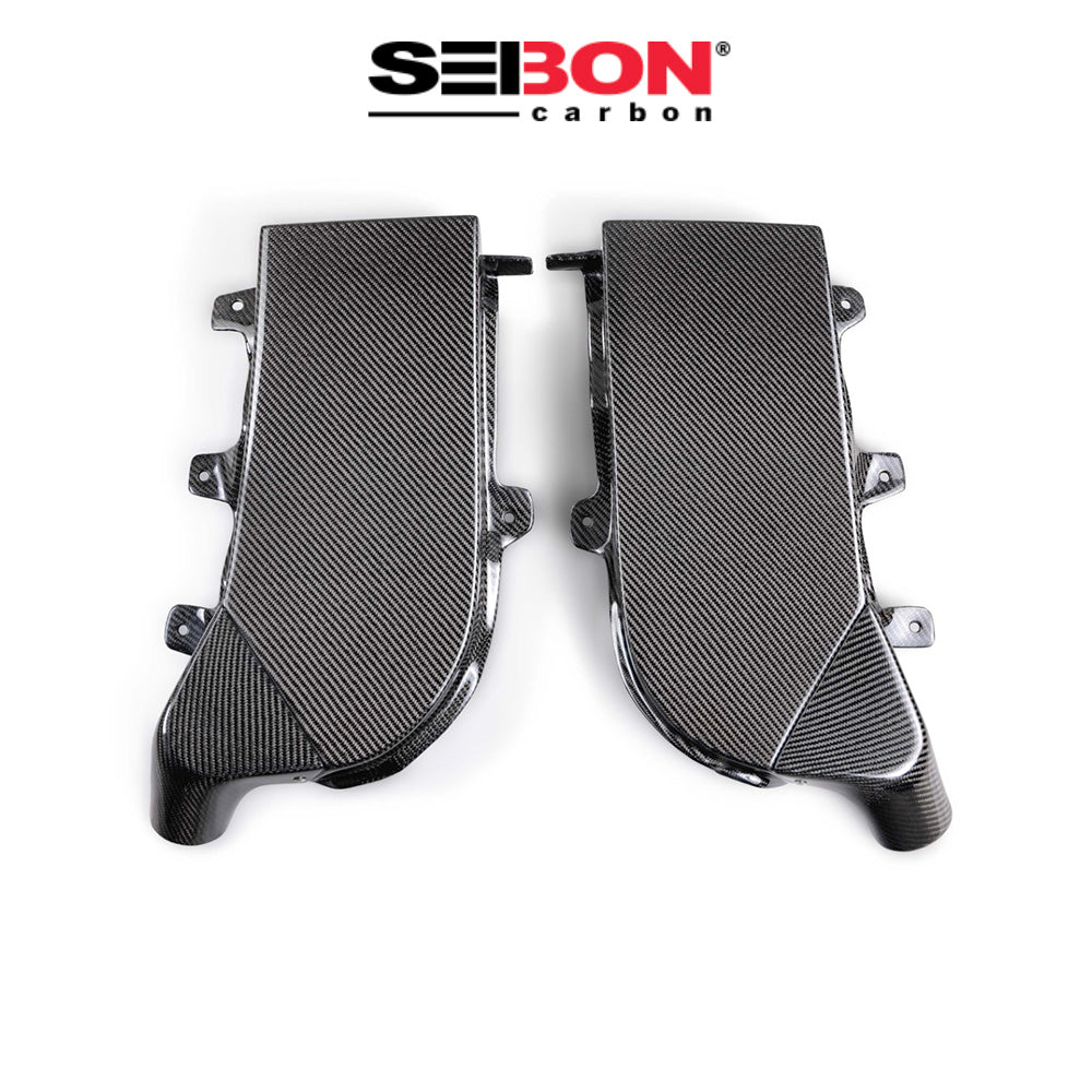 2023-2025年式 日産 フェアレディ Z用 セイボンカーボン カーボンファイバー クーリングダクトセット Seibon Carbon Carbon Fiber Brake Cooling Duct For 2023-2025 Nissan Z (送料無料)