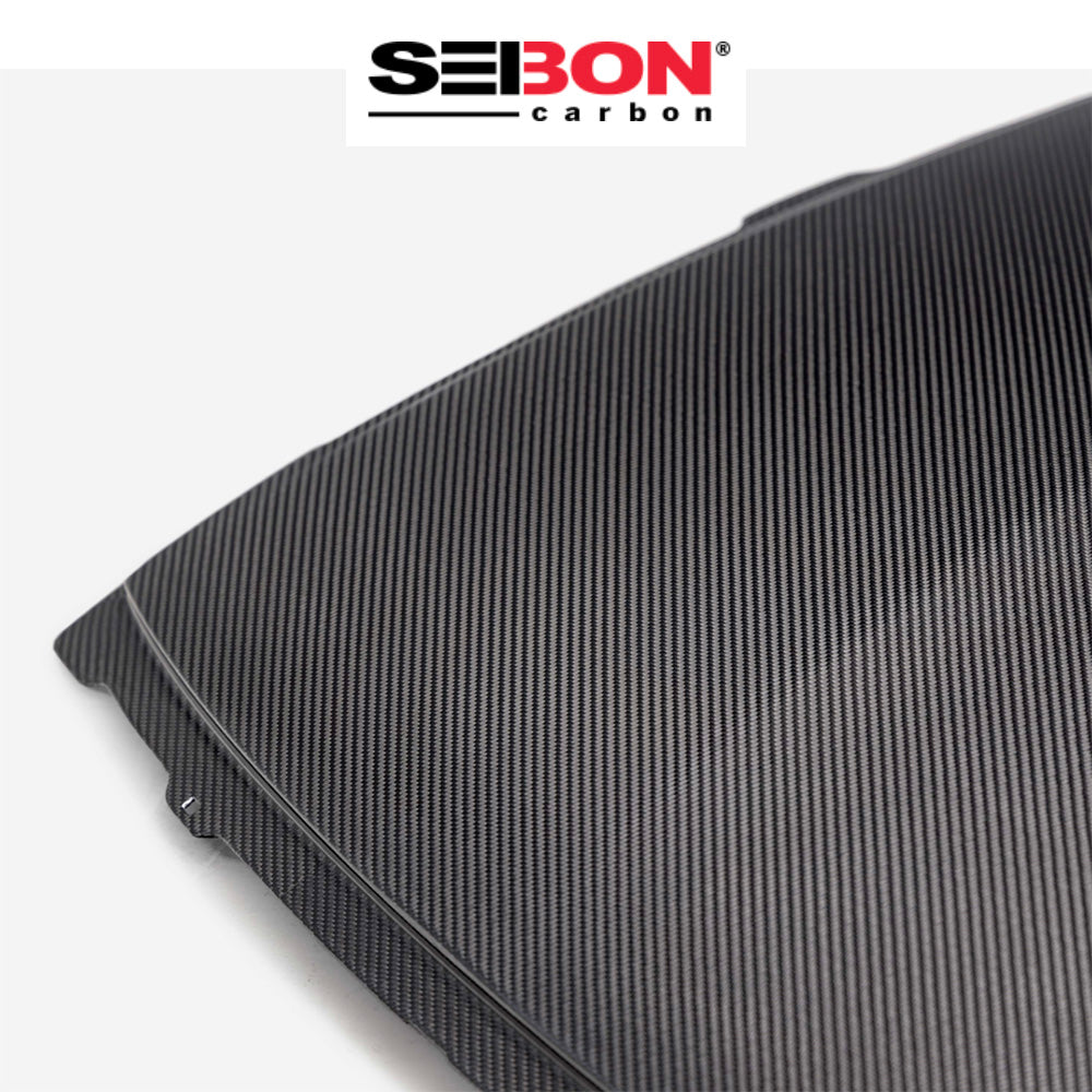 2023-2025年式 日産 フェアレディ Z用 セイボンカーボン ドライカーボンファイバー製ルーフ(グロス) Seibon Carbon Dry Carbon Fiber Roof For 2023-2025 Nissan Z - Gloss (送料無料)