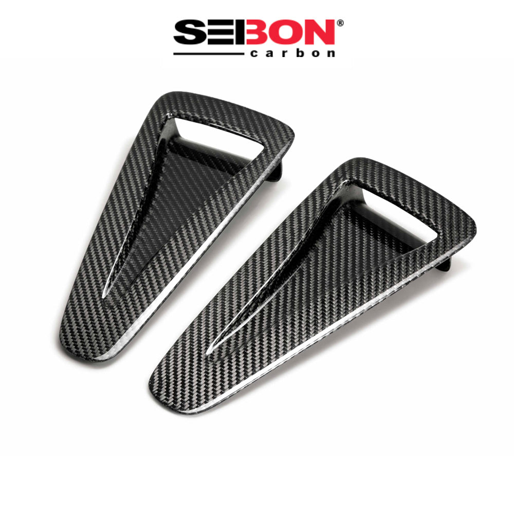 2009-2024年式 日産 GT-R用 セイボンカーボン 純正スタイルのカーボンファイバー製エアダクト Seibon Carbon OEM-Style Carbon Fiber Air Duct For 2009-2024 Nissan GT-R (送料無料)