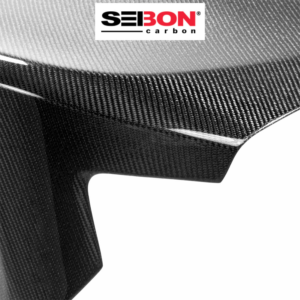 2013-2020年式 トヨタ８６用 セイボンカーボン カーボンファイバー OEMスタイル トランクカバー Seibon Carbon OEM-Style Carbon Fiber Trunk Lid For 2013-2020 Scion FRS / Toyota 86 / Subaru BRZ (送料無料)