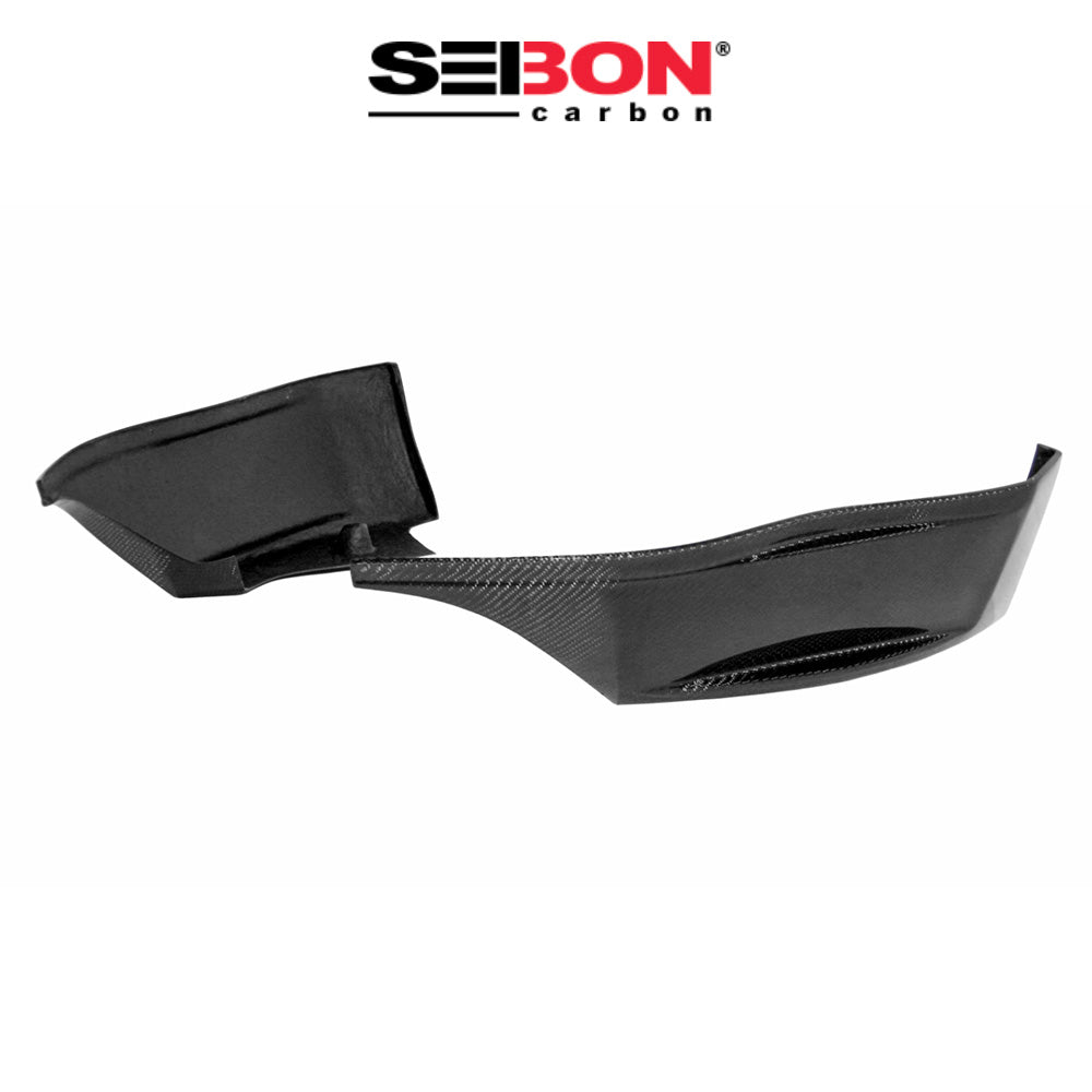 2009-2020年式 日産 フェアレディZ用 セイボンカーボン SRスタイル カーボンファイバー製リアリップ Seibon Carbon SR-Style Carbon Fiber Rear Lip For 2009-2020 Nissan 370Z (消費税、送料込み)
