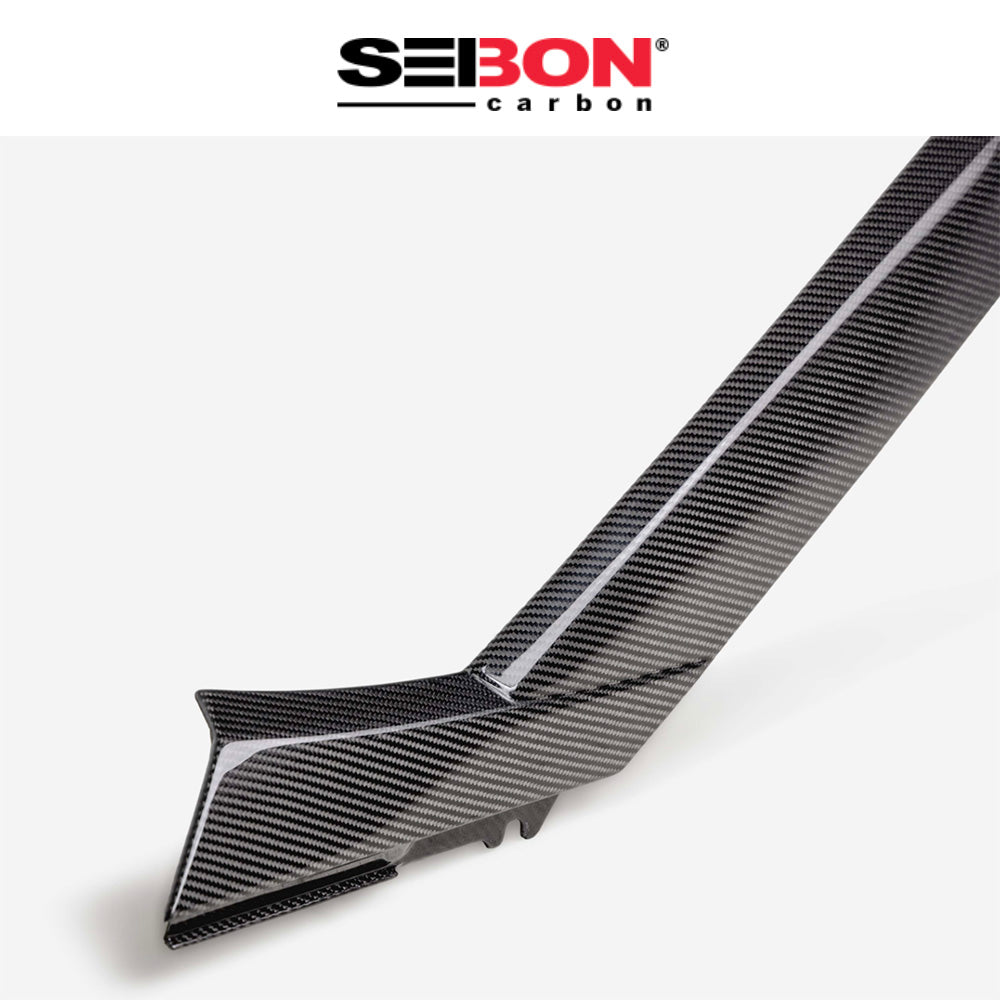 2023-2025年式 日産 フェアレディ Z用 セイボンカーボン カーボンファイバー ピラーバーセット Seibon Carbon Carbon Fiber Pillar Bar For 2023-2025 Nissan Z (送料無料)