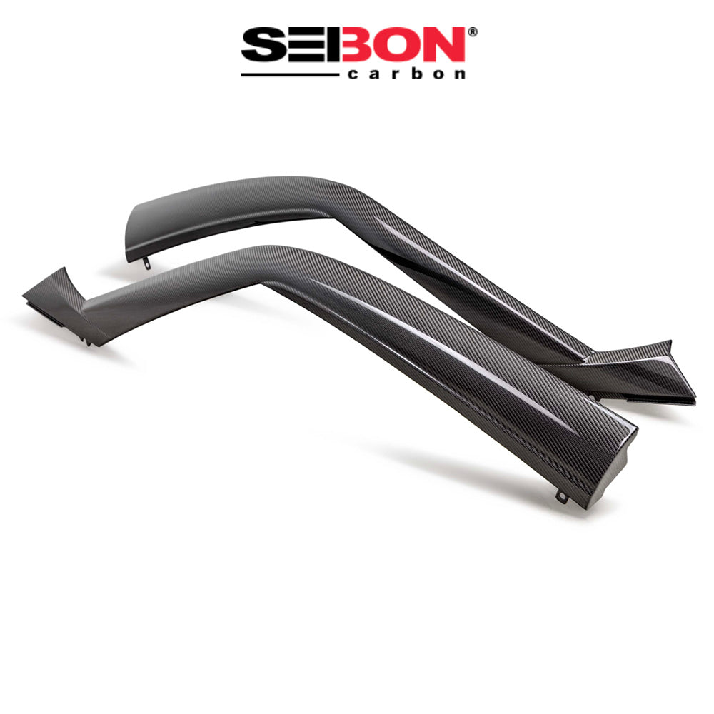 2023-2025年式 日産 フェアレディ Z用 セイボンカーボン カーボンファイバー ピラーバーセット Seibon Carbon Carbon Fiber Pillar Bar For 2023-2025 Nissan Z (送料無料)