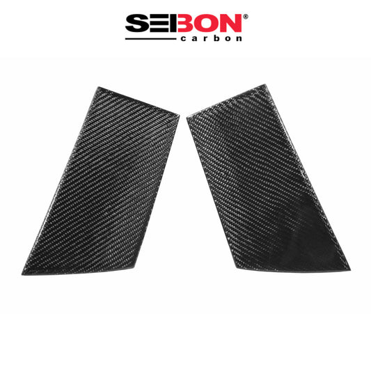 2009-2020年式 日産 フェアレディZ用 セイボンカーボンカーボンファイバー製Bピラーセット　Seibon Carbon Carbon Fiber B-Pillar For 2009-2020 Nissan 370Z (消費税、送料込み)