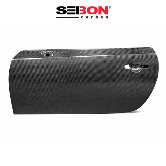 2013-2020年式 スバル BRZ 2.4 用 セイボンカーボン カーボンファイバー OEスタイル ドアセット Seibon Carbon OE-Style Carbon Fiber Doors For 2013-2020 Scion FRS / Toyota 86 / Subaru BRZ (送料無料)