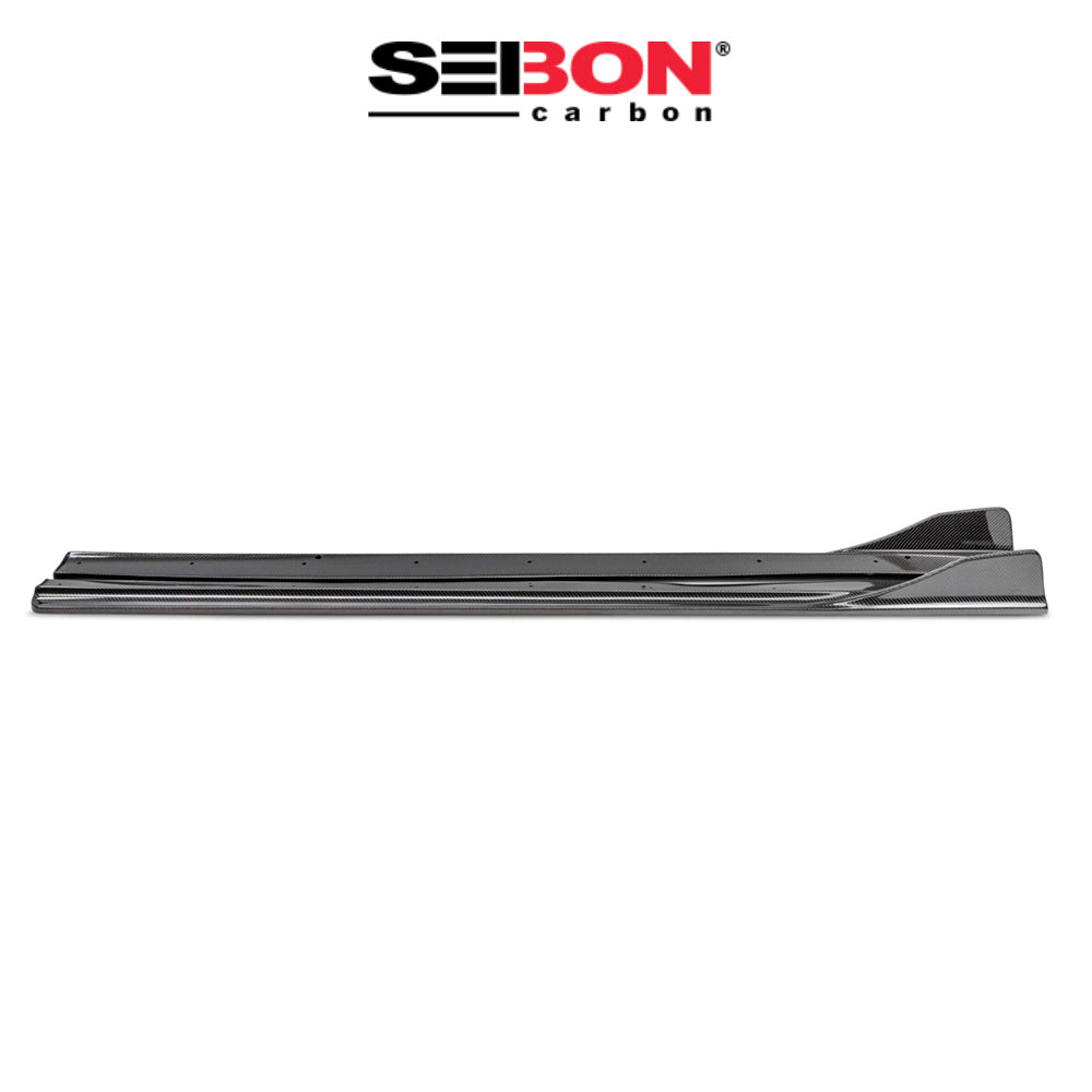 2023-2025年式 日産 フェアレディ Z用 セイボンカーボン カーボンファイバー MBスタイル サイドスカートセット Seibon Carbon MB-Style Carbon Fiber Side Skirts For 2023-2025 Nissan Z (送料無料)