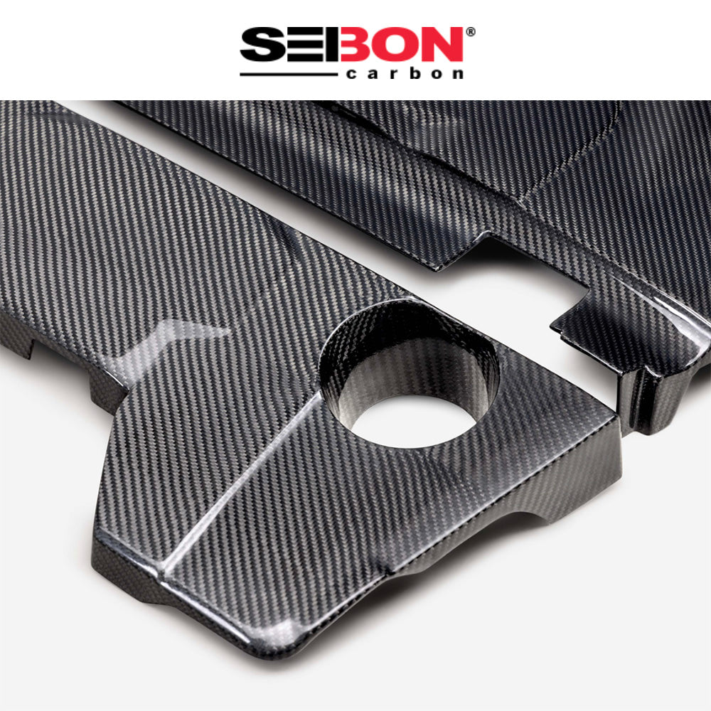 2023-2025年式 日産 フェアレディ Z用 セイボンカーボン カーボンファイバー エンジンカバー Seibon Carbon Carbon Fiber Engine Cover For 2023-2025 Nissan Z (送料無料)