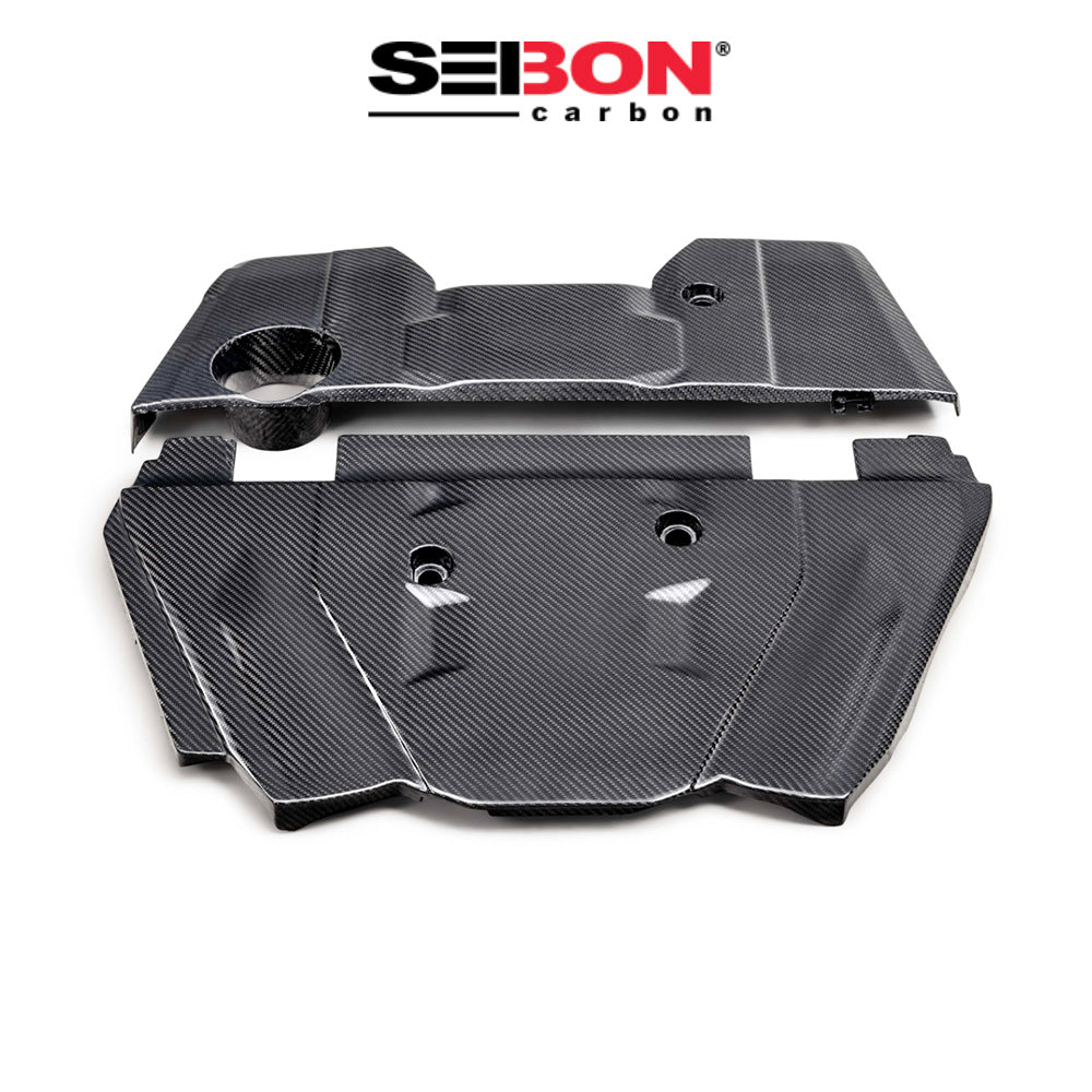 2023-2025年式 日産 フェアレディ Z用 セイボンカーボン カーボンファイバー エンジンカバー Seibon Carbon Carbon Fiber Engine Cover For 2023-2025 Nissan Z (送料無料)
