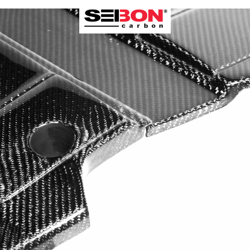 2009-2020年式 日産 フェアレディZ用 セイボンカーボン カーボンファイバー製エンジンカバー Seibon Carbon Carbon Fiber Engine Cover For 2009-2020 Nissan 370Z (消費税、送料込み)