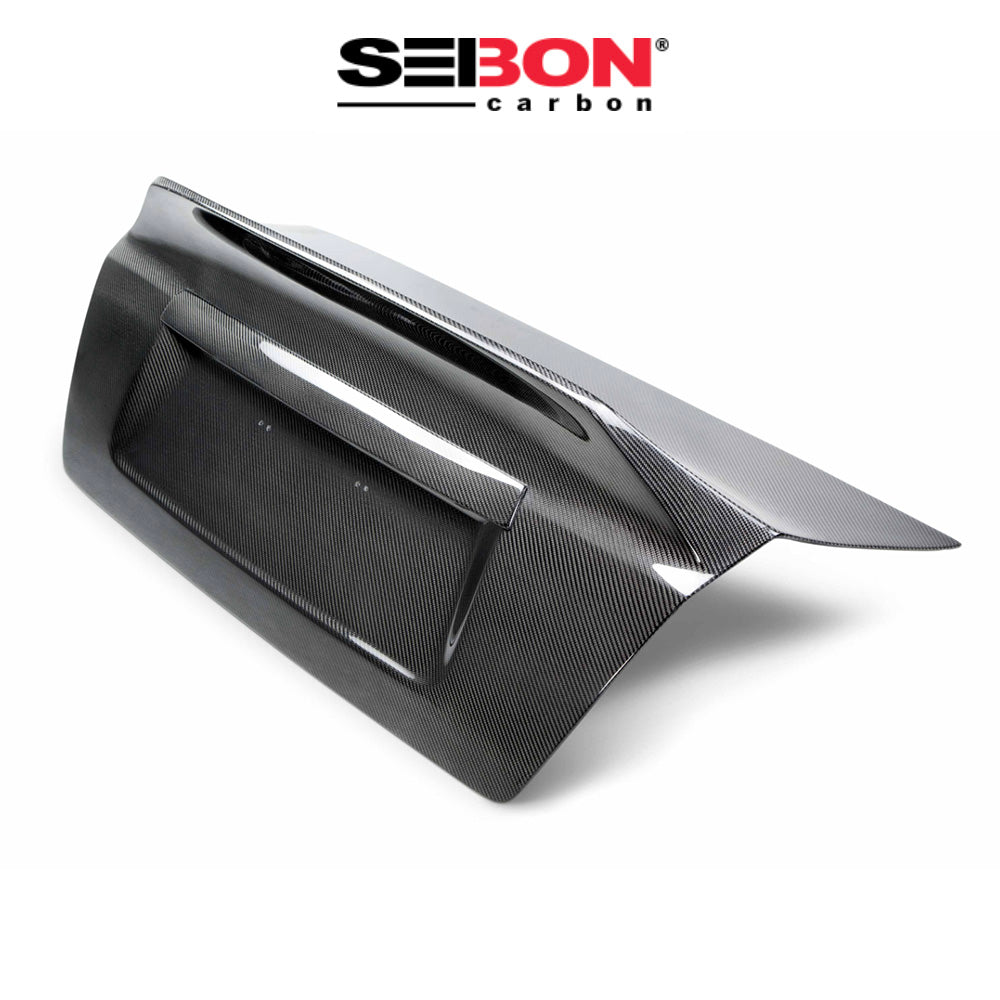 2008-2014年式 スバル WRX 用 セイボンカーボン カーボンファイバー Cスタイル トランクカバー Seibon Carbon C-Style Carbon Fiber Trunk Lid For 2008-2014 Subaru WRX/STi 4DR (送料無料)