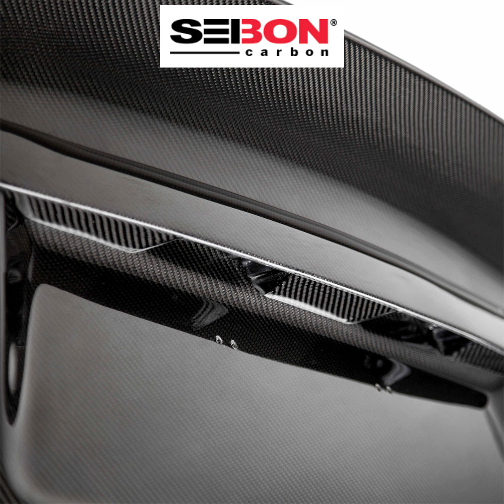 2008-2014年式 スバル WRX 用 セイボンカーボン カーボンファイバー Cスタイル トランクカバー Seibon Carbon C-Style Carbon Fiber Trunk Lid For 2008-2014 Subaru WRX/STi 4DR (送料無料)