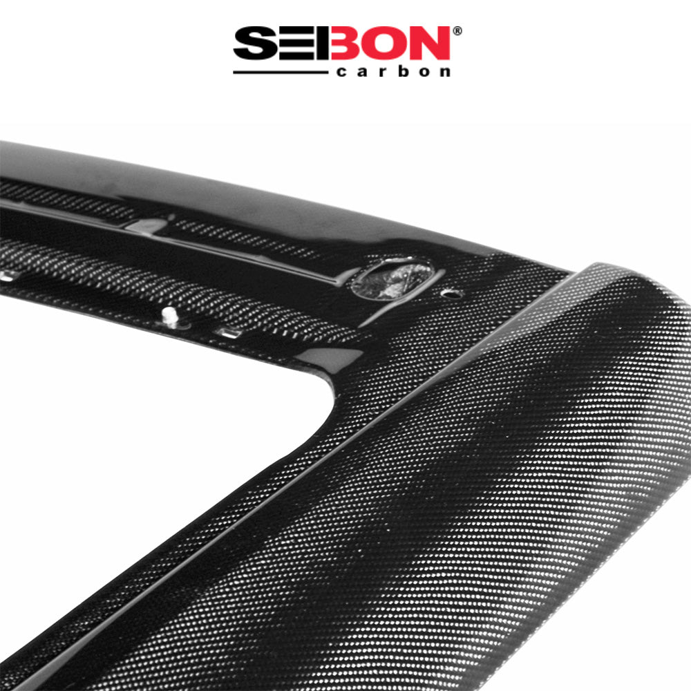 2009-2020年式 日産 フェアレディZ用 セイボンカーボン 純正スタイルのカーボンファイバー製トランクカバー Seibon Carbon OEM-Style Carbon Fiber Trunk Lid For 2009-2020 Nissan 370Z (消費税、送料込み)