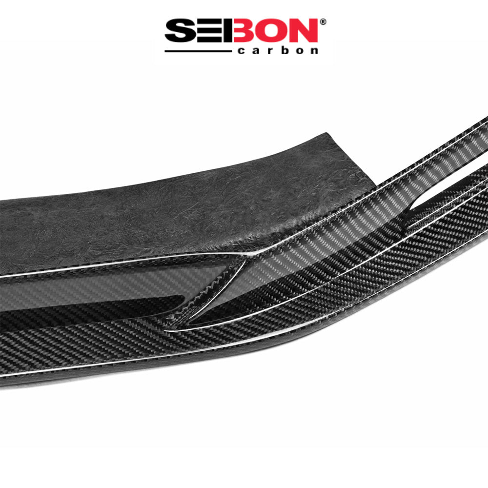 2013-2016年式 スバル BRZ 2.4 用 セイボンカーボン カーボンファイバー KCスタイル フロントリップ Seibon Carbon KC-Style Carbon Fiber Front Lip For 2013-2016 Subaru BRZ (送料無料)