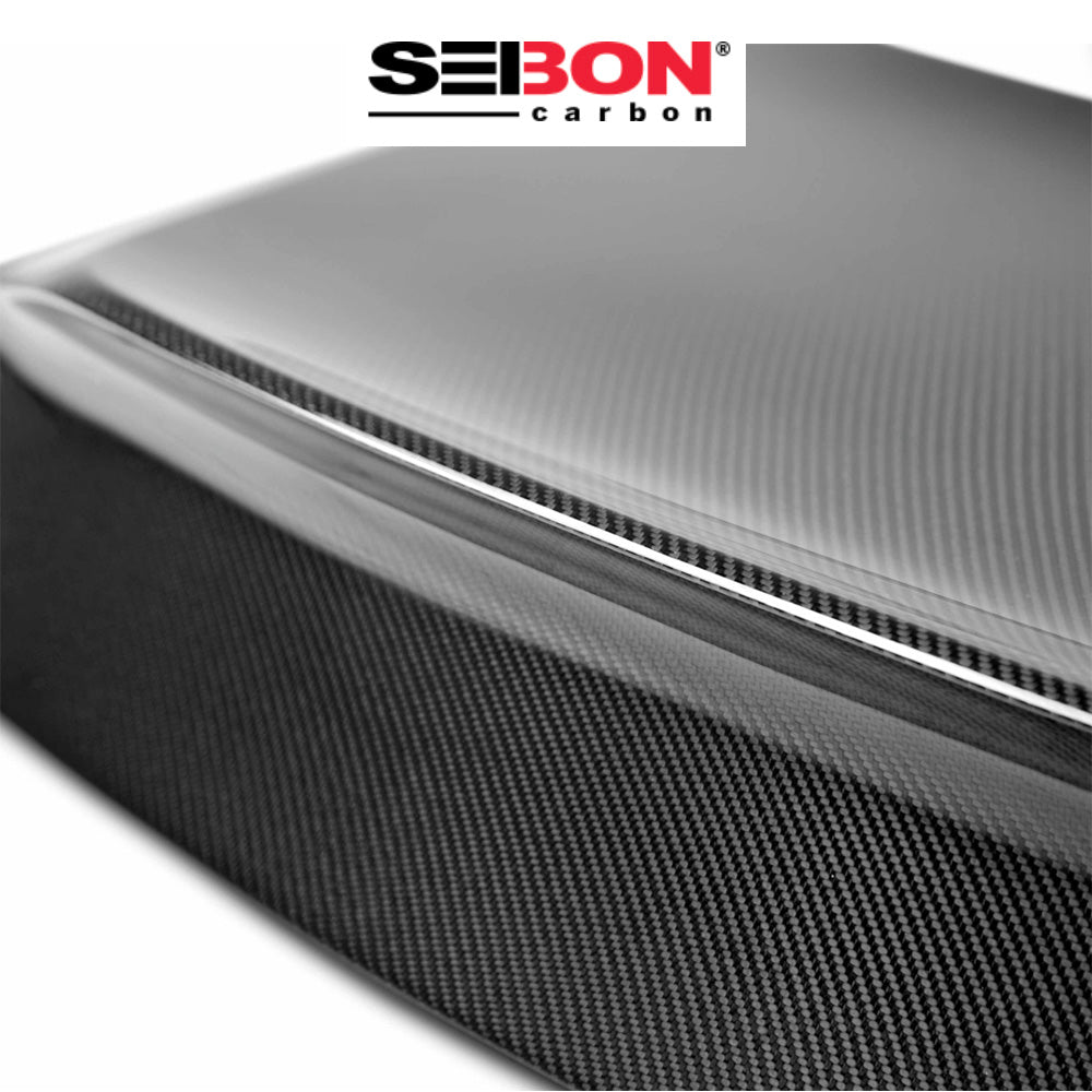 2009-2024年式 日産 GT-R用 セイボンカーボン カーボンファイバー Cスタイル トランクカバー Seibon Carbon C-Style Carbon Fiber Trunk Lid For 2009-2024 Nissan GT-R (送料無料)