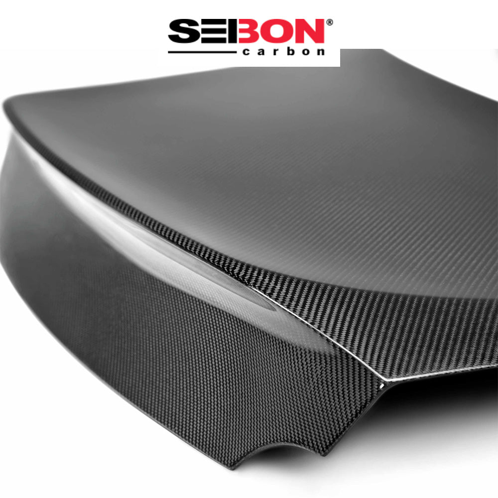 2009-2024年式 日産 GT-R用 セイボンカーボン カーボンファイバー Cスタイル トランクカバー Seibon Carbon C-Style Carbon Fiber Trunk Lid For 2009-2024 Nissan GT-R (送料無料)