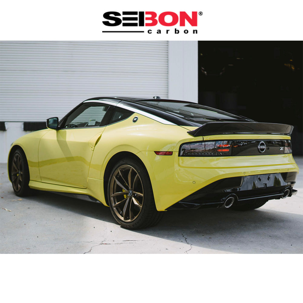 2023-2025年式 日産 フェアレディ Z用 セイボンカーボン カーボンファイバー DAスタイル リアスポイラー Seibon Carbon DA-Style Carbon Fiber Rear Spoiler For 2023-2025 Nissan Z (送料無料)