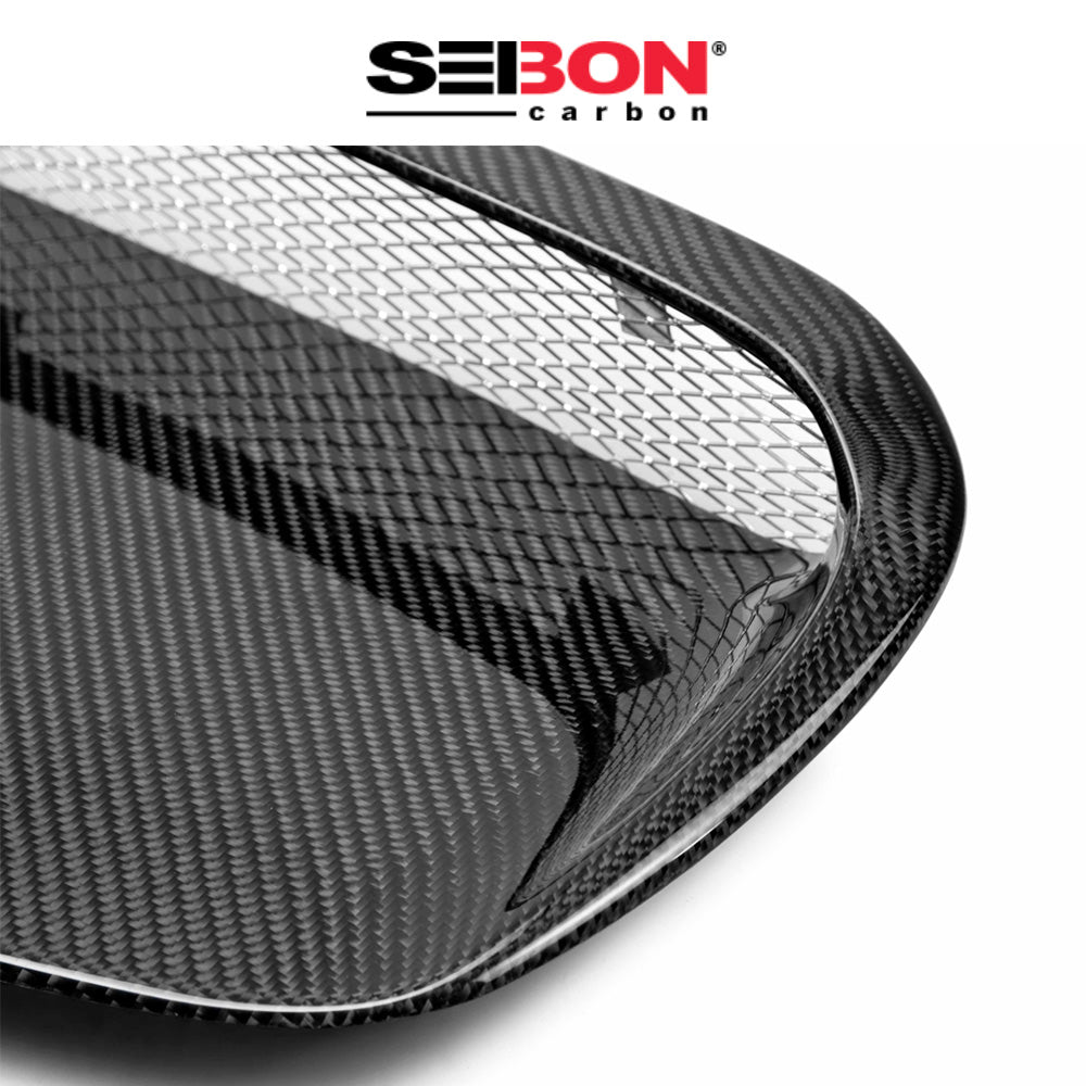 2008-2014年式 スバル WRX 用 セイボンカーボン カーボンファイバー OEスタイル ボンネットスクープ Seibon Carbon OE-Style Carbon Fiber Hood Scoop For 2008-2014 Subaru WRX/STi (送料無料)