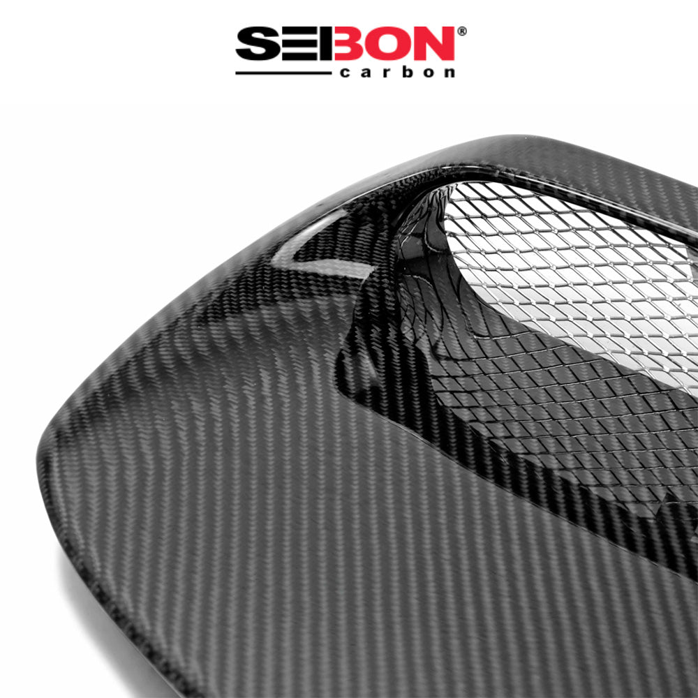 2008-2014年式 スバル WRX 用 セイボンカーボン カーボンファイバー OEスタイル ボンネットスクープ Seibon Carbon OE-Style Carbon Fiber Hood Scoop For 2008-2014 Subaru WRX/STi (送料無料)