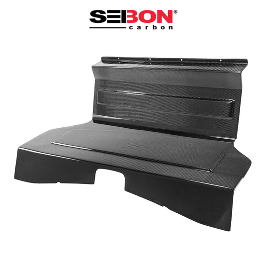 2013-2020年式 スバル BRZ用 セイボンカーボン カーボンファイバー製リアシートパネル(２ピース) Seibon Carbon Carbon Fiber Rear Seat Panels For 2013-2020 Scion FRS / Subaru BRZ (2 Pieces) (消費税、送料込み)