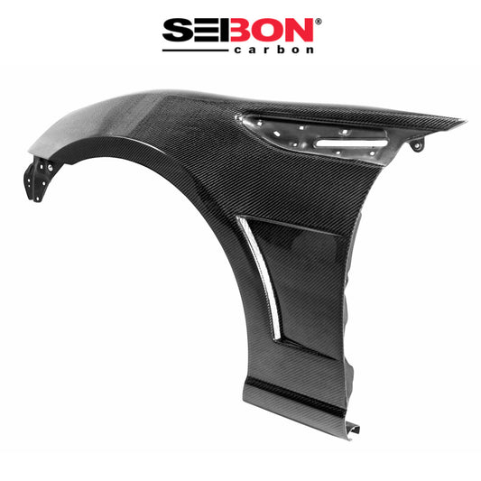 2013-2020年式 スバル BRZ 2.4 用 セイボンカーボン カーボンファイバー フェンダー(純正より10mm 幅広い) Seibon Carbon Carbon Fiber Fenders For 2013-2020 Scion FRS / Toyota 86 / Subaru BRZ (10mm Wider) (送料無料)