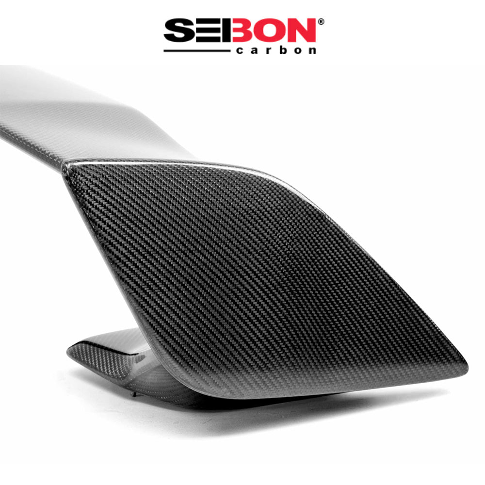 2008-2014年式 スバル WRX 用 セイボンカーボン カーボンファイバー STIスタイル リアスポイラー Seibon Carbon STI-Style Carbon Fiber Rear Spoiler For 2008-2014 Subaru 4DR (送料無料)