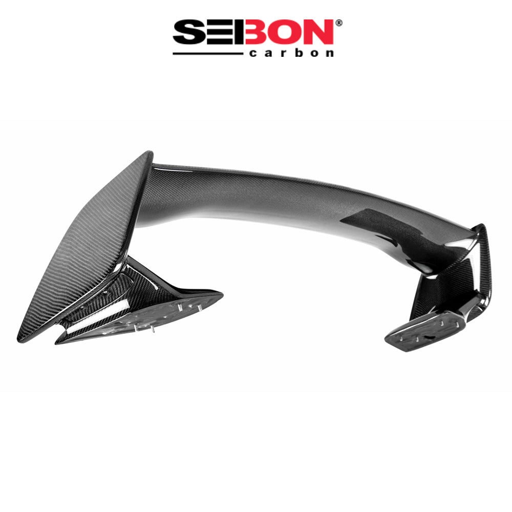 2008-2014年式 スバル WRX 用 セイボンカーボン カーボンファイバー STIスタイル リアスポイラー Seibon Carbon STI-Style Carbon Fiber Rear Spoiler For 2008-2014 Subaru 4DR (送料無料)