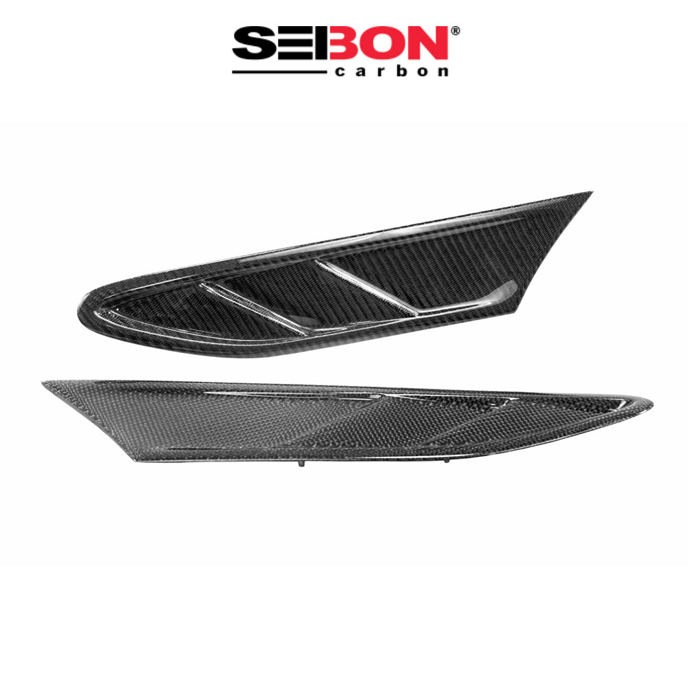 2013-2020年式 トヨタ ８６用 セイボンカーボン FRスタイル カーボンファイバー製フェンダーダクトセット Seibon Carbon FR-Style Carbon Fiber Fender Ducts For 2013-2020 Scion FRS / Toyota 86 / Subaru BRZ (消費税、送料込み)