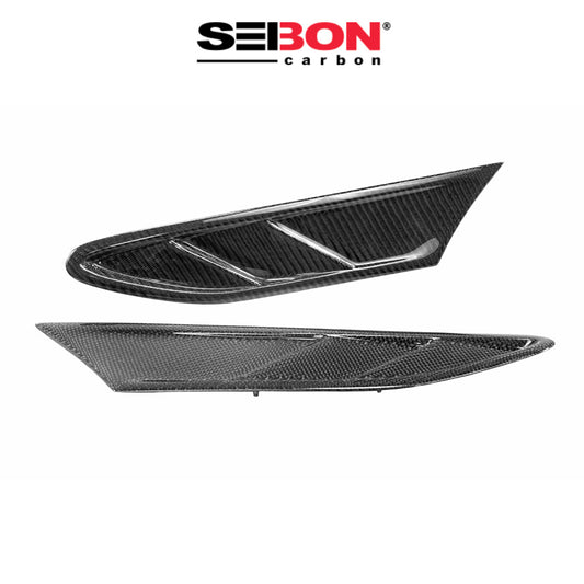 2013-2020年式 スバル BRZ 2.4 用 セイボンカーボン カーボンファイバー FRスタイル フェンダーダクトセット Seibon Carbon FR-Style Carbon Fiber Fender Ducts For 2013-2020 Scion FRS / Toyota 86 / Subaru BRZ (送料無料)