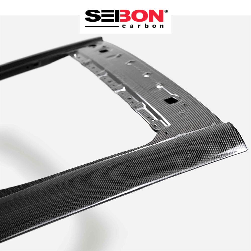 2023-2025年式 日産 フェアレディ Z用 セイボンカーボン カーボンファイバー OEMスタイル トランクカバー Seibon Carbon OEM-Style Carbon Fiber Trunk Lid For 2023-2025 Nissan Z (送料無料)