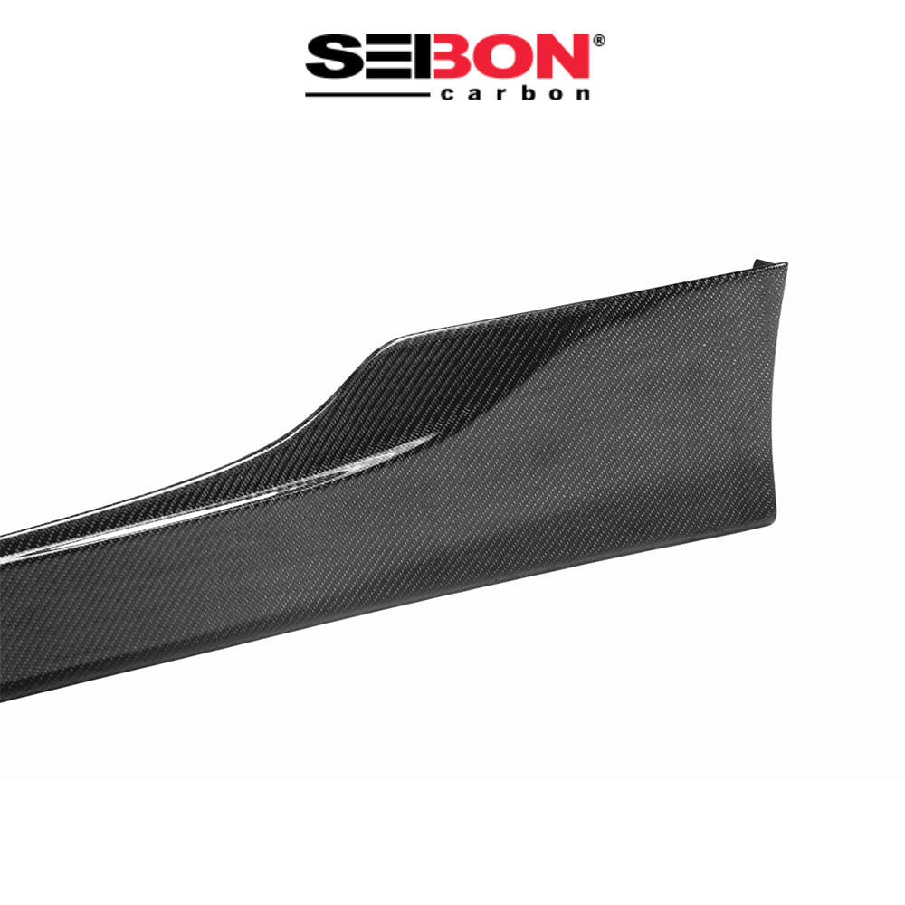 2013-2020年式 スバル トヨタ８６用 セイボンカーボン カーボンファイバー TBスタイル サイドスカートセット Seibon Carbon TB-Style Carbon Fiber Side Skirts For 2013-2020 Scion FRS / Toyota 86 / Subaru BRZ (送料無料)